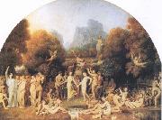 Jean-Auguste Dominique Ingres The Golden Age (mk35) oil painting